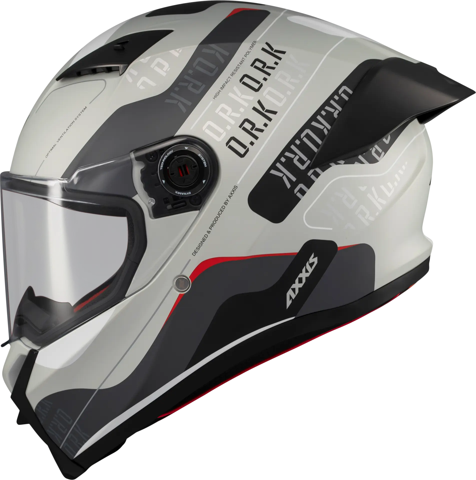 AX-HM1220S シングルカバーセット ライトグレー AXXIS FENIX ORK PARLAK BEYAZ GRİ - Kask Pazarı - Türkiye'nin Lider