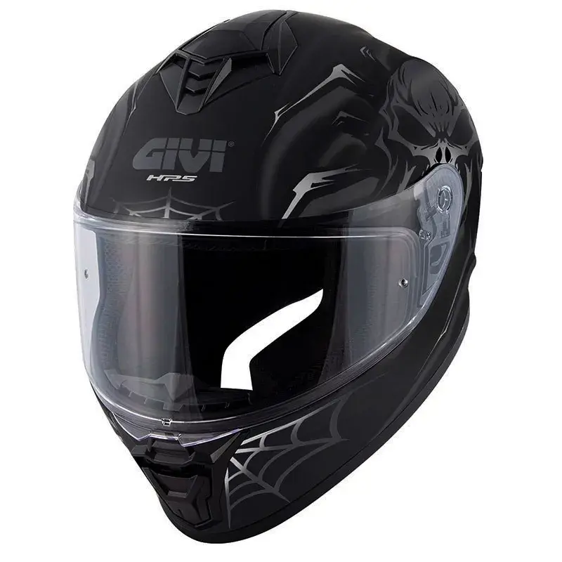 GIVI 50.X ARACHNO MAT SİYAH-GRİ KASK