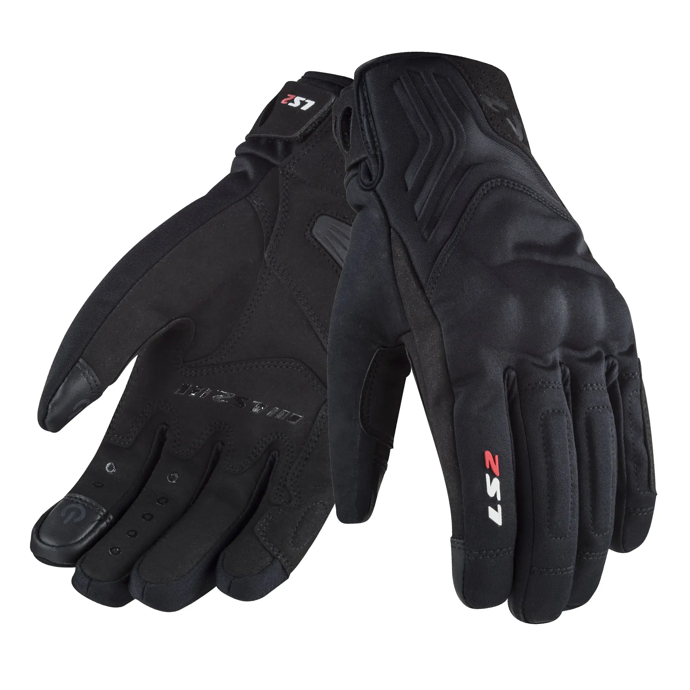 LS2 JET 2 WATERPROOF ELDİVEN SİYAH