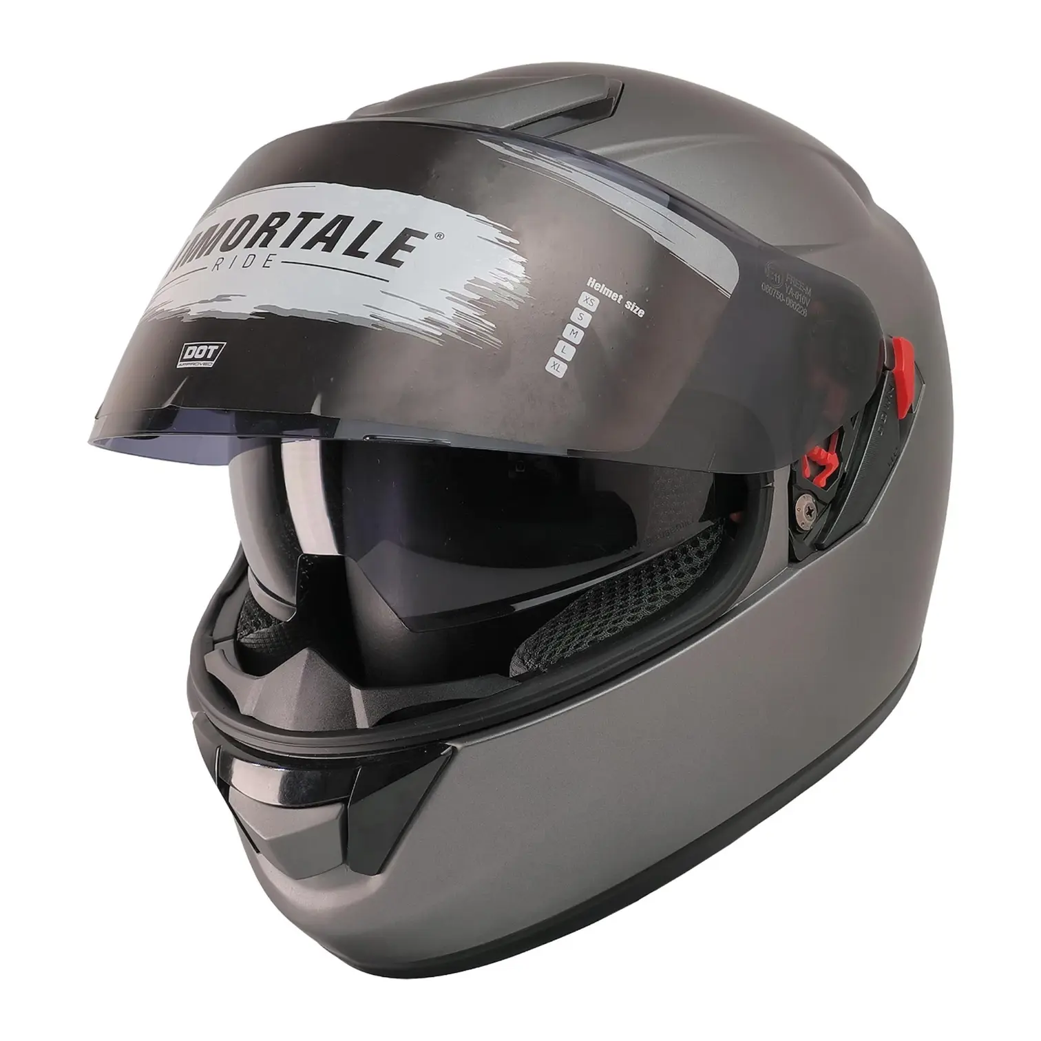 FREE-M FR913 MAT GRİ FULL FACE KASK