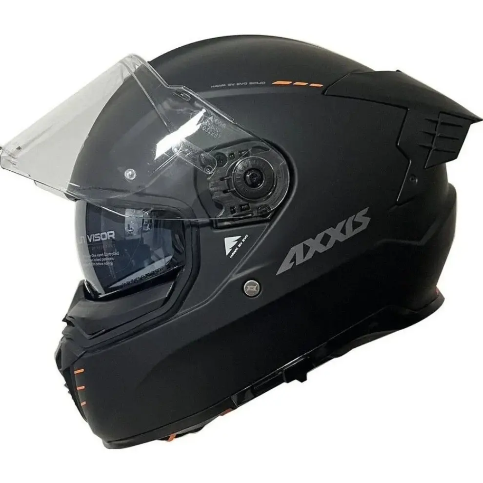 AXXIS HAWK EVO MAT SİYAH