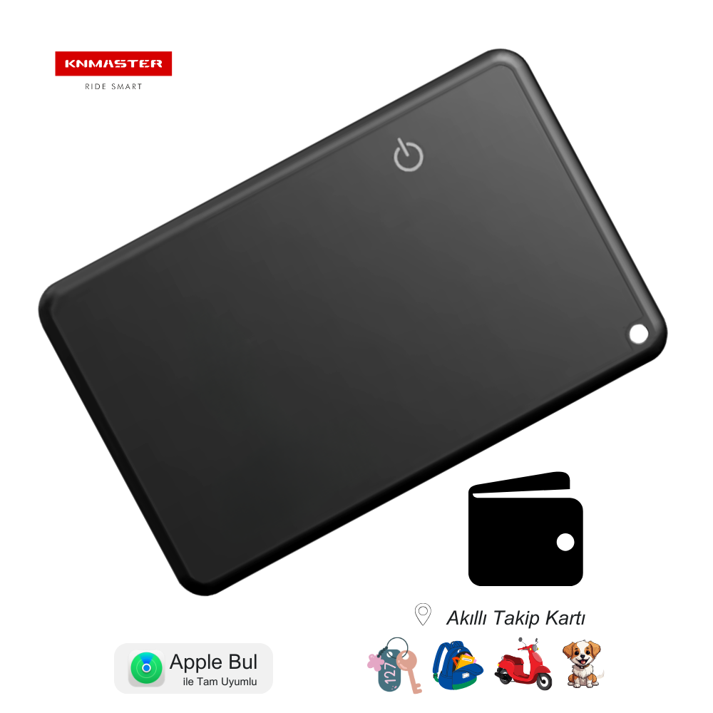 KNMASTER KNTAG 1C ULTRA İNCE AKILLI TAKİP KARTI (CÜZDAN BULUCU)